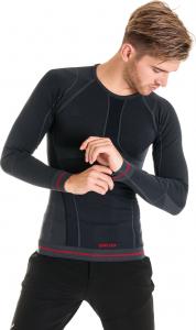 Brugi Koszulka męska 4RAT X15 czarno-grafitowa r. M 4