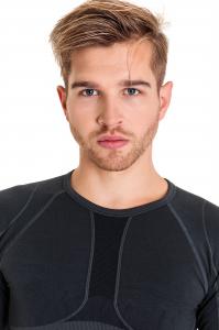 Brugi Koszulka męska 4RAT X15 czarno-grafitowa r. M 5