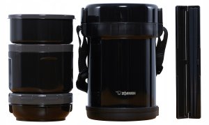 ZOJIRUSHI ZAJIRUSHI SL-GH18:BA TERMOS OBIADOWY NA GORĄCE POSIŁKI 3 POJEMNIKI 16780459 2