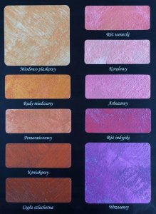 Scandia Cosmetics GUARDI FARBA DEKORACYJNA EFEKT ROSY STARE ZŁOTO 1L 5