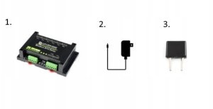 Siemens Moduł z 8 przekaźnikami sterowany RS485 Modbus RTU 8