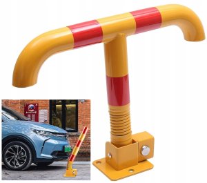 Cavatorta Blokada Parkingowa Miejsca Parkingowego na SPRĘŻYNIE Składana Słupek Klucz 14