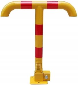 Cavatorta Blokada Parkingowa Miejsca Parkingowego na SPRĘŻYNIE Składana Słupek Klucz 3