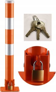Cavatorta Blokada Parkingowa Miejsca Parkingowego Składana Słupek Parkingowy Kłódka 2