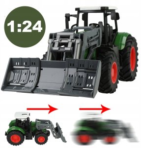 Skleplolki CIĄGNIK TRAKTOR DLA DZIECI ZABAWKA Ruchome elementy Farma Zwierząt Figurki 4