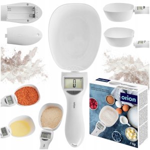 Waga kuchenna Verk Waga KUCHENNA elektroniczna cyfrowa łyżka łopatka do odmierzania 1KG 8
