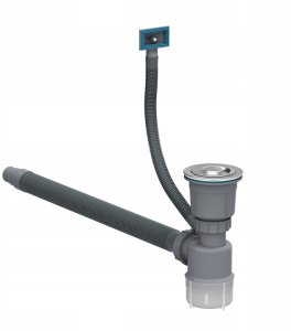 Zlewozmywak Villeroy & Boch ZLEWOZMYWAK JEDNOKOMOROWY ZLEW KUCHENNY 74x44 PODBLATOWY NABLATOWY SYFON 7