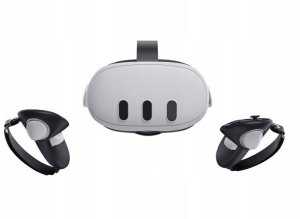 AMVR Zestaw 2x Grip Uchwyt Nakładka Osłona na kontroler Pad Oculus Meta Quest 3 / M47P 5