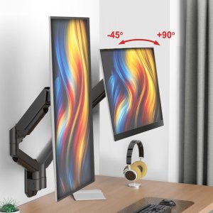 VETOUSON Gazowy Uchwyt ścienny na dwa Monitory TV Telewizory 13-32 cale VX-049 Uniwersalny 4