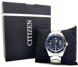 Zegarek Citizen Zegarek Męski CITIZEN Marine Sporty AW1761-89L + BOX 4