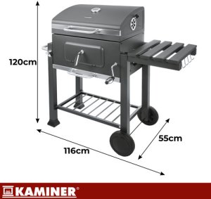Kaminer Grill ogrodowy z pokryw 116x70x110cm Kaminer 4