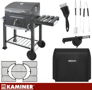 Kaminer Grill ogrodowy z pokryw 116x70x110cm Kaminer 10