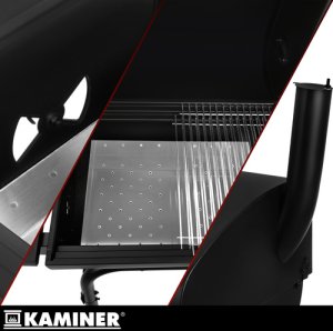 Kaminer Grill ogrodowy z pokryw 82x51x117cm Kaminer 13
