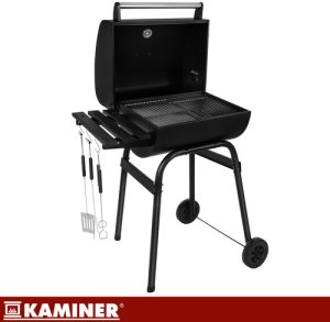 Kaminer Grill ogrodowy z pokryw 82x51x117cm Kaminer 11