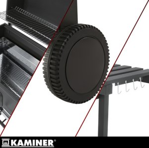 Kaminer Grill ogrodowy z pokryw 114x67x120cm Kaminer 13
