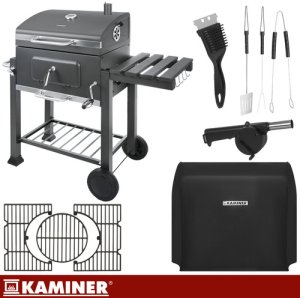 Kaminer Grill ogrodowy z pokryw 114x67x120cm Kaminer 10
