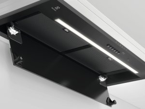 Okap Electrolux Kolor czarny 80 cm szerokości wbudowany okap LFG818K 4