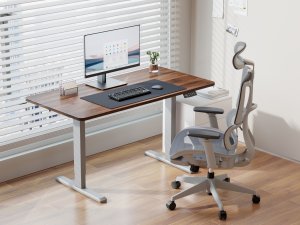 Equip Equip 650813 Rama stojąca biurka Prąd elektryczny 2 x noga Szary 4