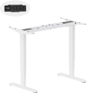 Equip Equip 650814 Rama stojąca biurka Prąd elektryczny 2 x noga Biały 2
