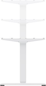 Equip Equip 650814 Rama stojąca biurka Prąd elektryczny 2 x noga Biały 3