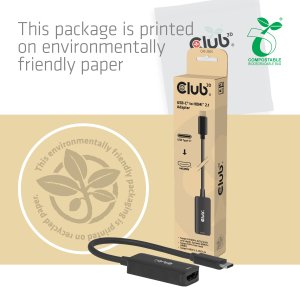 Adapter USB Club 3D CAC-2505 USB-C - HDMI Czarny  (CAC-2505) 8