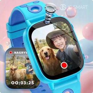 JG Smart SMARTWATCH dla DZIECKA DZIECIĘCY ZEGAREK GRY NAUKA APARAT BAJKI MENU POLSKI 10