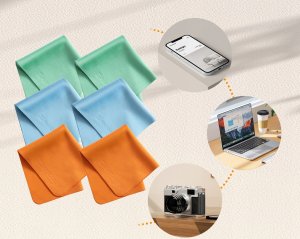 Kf 6x Ściereczka Mikrofibra 250g Do Czyszczenia Kamery Optyki Aparatu Okularów / Kf08.086 3