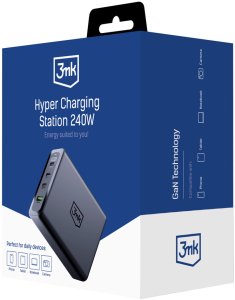 Ładowarka 3MK Ładowarka sieciowa 3mk Hyper Charging Station 240W 15