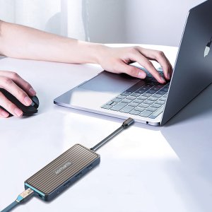 Stacja/replikator 4smarts Stacja ładująca 4smarts SmartDock 11w1 4xUSB-A/USB-C/RJ45/Audio/Mic/HDMI 3