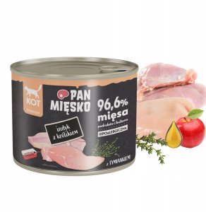 Pan Mięsko Indyk z królikiem 200g 2