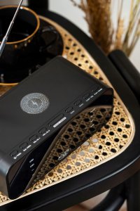 Radiobudzik Adler Radiobudzik bezprzewodowy bluetooth USB AUX FM 8