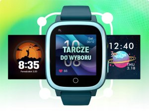 JG Smart Smartwatch dla Dzieci Zegarek Telefon Lokalizacja Dziecka Rozmowy Nauka PL 11