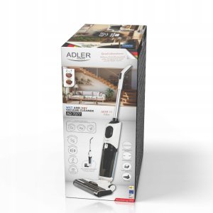 Odkurzacz Adler Adler AD 7077 Odkurzacz Bezprzewodowy 2w1 z Funkcją Mopowania 4