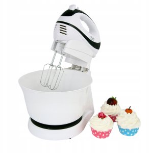 Mikser Adler Mikser ręczny robot kuchenny z misą 550W 3L turbo 5 prędkości 5