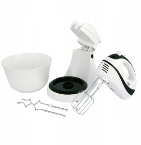 Mikser Adler Mikser ręczny robot kuchenny z misą 550W 3L turbo 5 prędkości 7