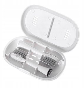 Szczoteczka Adler Szczoteczka SONICZNA z irygatorem 2w1 DO ZĘBÓW stojak końcówki Adler AD2180 6