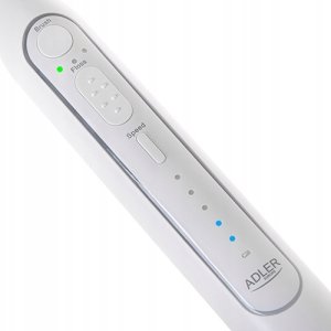 Szczoteczka Adler Szczoteczka SONICZNA z irygatorem 2w1 DO ZĘBÓW stojak końcówki Adler AD2180 8