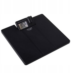 Waga łazienkowa Adler Waga łazienkowa z projektorem LCD do 180kg Czarna Adle AD 8182 4