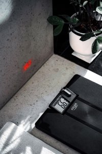 Waga łazienkowa Adler Waga łazienkowa z projektorem LCD do 180kg Czarna Adle AD 8182 7