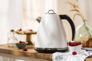 Czajnik Adler Czajnik elektryczny bezprzewodowy metalowy 1,5L Strix biały 10