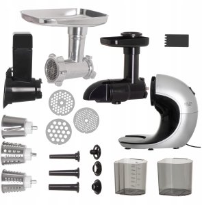 Wyciskarka wolnoobrotowa Adler 3w1 Wyciskarka Wolnoobrotowa Maszynka do mięsa Szatkownica do Warzyw Adler 11