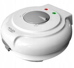 Gofrownica Adler Wypiekacz do wafli rurek rożków miseczek nieprzywierające płyty mocny 1500W 3