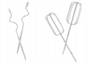 Mikser Adler Mikser ręczny robot kuchenny 800W turbo 5 prędkości Inox 7