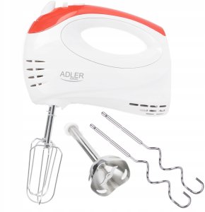 Mikser Adler Mikser ręczny robot kuchenny 550W turbo 5 prędkości z nasadką blendującą 5
