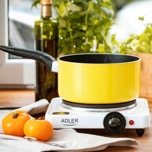 Adler Kuchenka Turystyczna Elektryczna Jednopalnikowa na prąd Przenośna 1500W 7