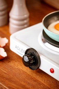 Adler Kuchenka Turystyczna Elektryczna Jednopalnikowa na prąd Przenośna 1500W 9