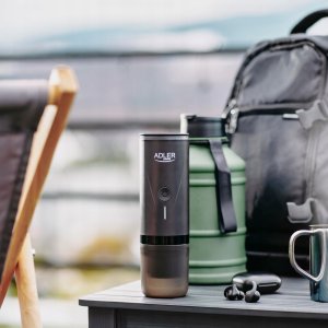Ekspres ciśnieniowy Adler Ekspres ciśnieniowy do kawy Przenośny 20 bar na kawę mieloną i kapsułki 11