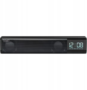 Soundbar Adler Multifunkcyjny Głośnik Soundbar przenośny z budzikiem Bluetooth 5.0 ADLER 9