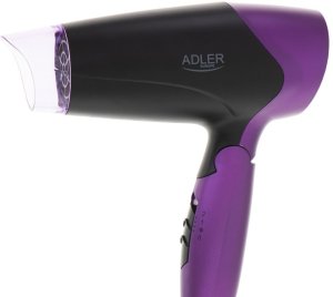 Suszarka Adler Suszarka do włosów 1600W składana rączka koncentrator cicha chłodny nawiew 4