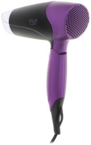 Suszarka Adler Suszarka do włosów 1600W składana rączka koncentrator cicha chłodny nawiew 7